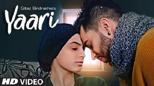 Yaari Song Lyrics - Gitaz Bindrakhia