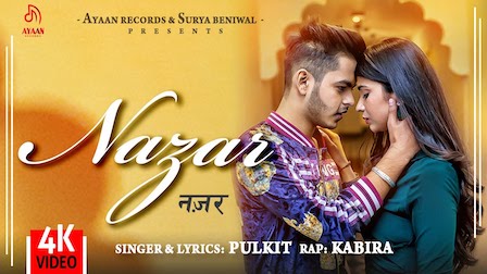 Nazar Lyrics Pulkit Arora