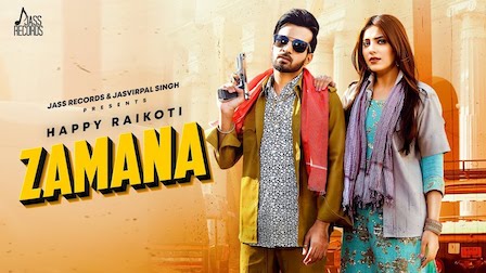 Zamana Lyrics Happy Raikoti | Afsana Khan