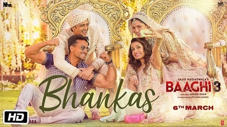 Bhankas Lyrics Baaghi 3