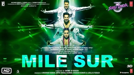 Mile Sur Lyrics Street Dancer 3D