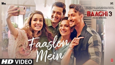 Faaslon Mein Lyrics Baaghi 3