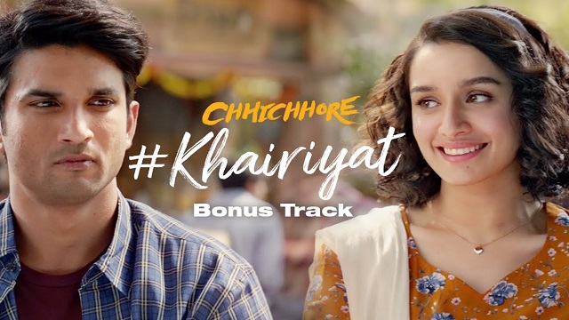 Khairiyat Lyrics - Chhichhore | Sushant Singh