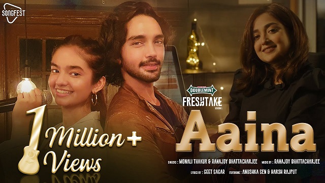 Aaina Lyrics - Monali Thakur & Ranajoy Bhattacharjee