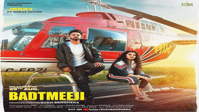 Badtmeeji Lyrics - Jerry & Gurlez Akhtar