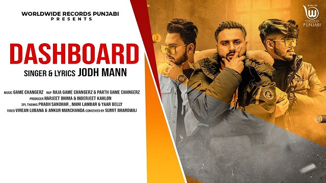 Dashboard Lyrics - Jodh Mann | Raja Game Changerz