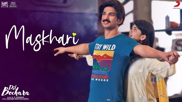 Maskhari Lyrics - Dil Bechara