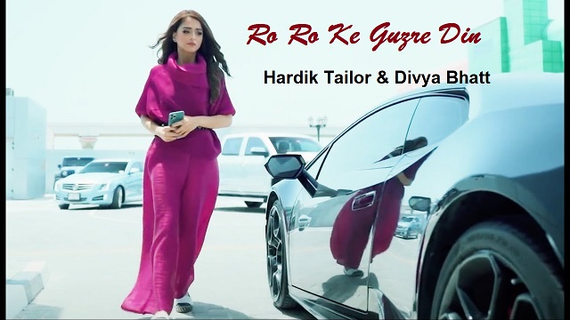 Ro Ro Ke Guzre Din Lyrics - Hardik Tailor | Divya Bhatt