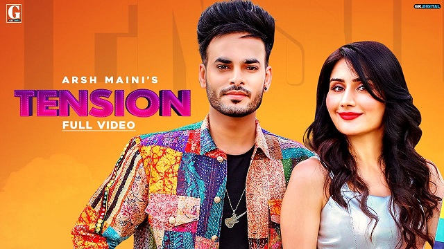 Tension Lyrics - Arsh Maini | Afsana Khan