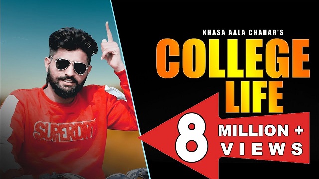 College Life Lyrics Khasa Aala Chahar