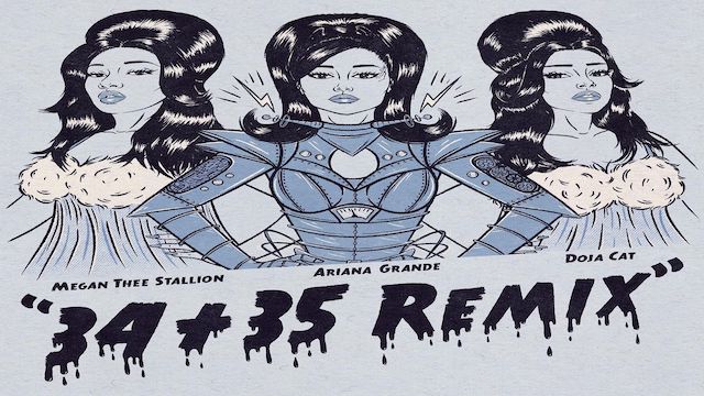 34+35 Remix Lyrics - Ariana Grande | Megan Thee Stallion & Megan Thee Stallion