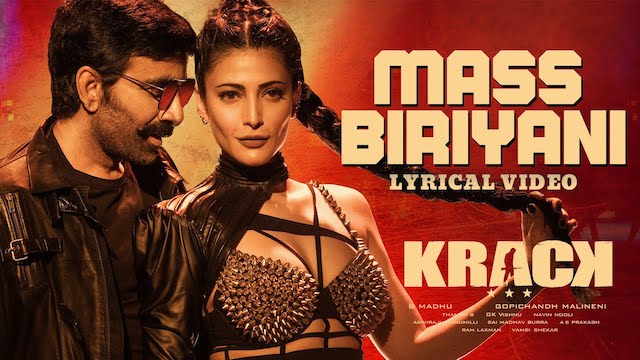 Mass Biriyani Lyrics Krack | Rahul Nambiar