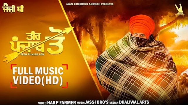 Teer Punjab Ton Lyrics Jazzy B