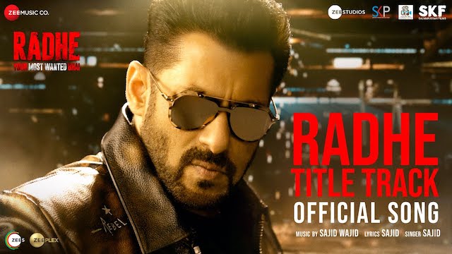 Radhe Title Track Lyrics Sajid Wajid | Radhe Title Track Lyrics - Sajid Wajid | Salman Khan