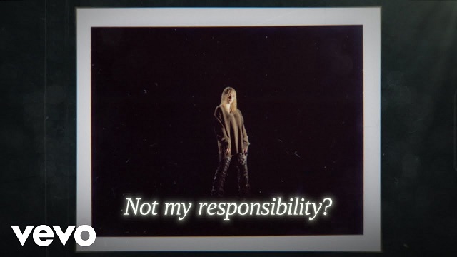 Not My Responsibility Lyrics - Billie Eilish