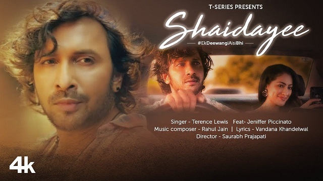 Shaidayee Lyrics - Terence Lewis | Jeniffer Piccinato