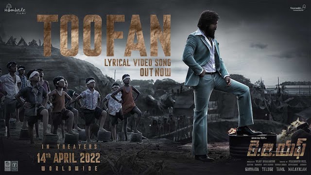 Toofan Lyrics - KGF 2 (Telugu)