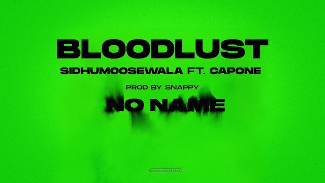Bloodlust Lyrics - Sidhu Moose Wala