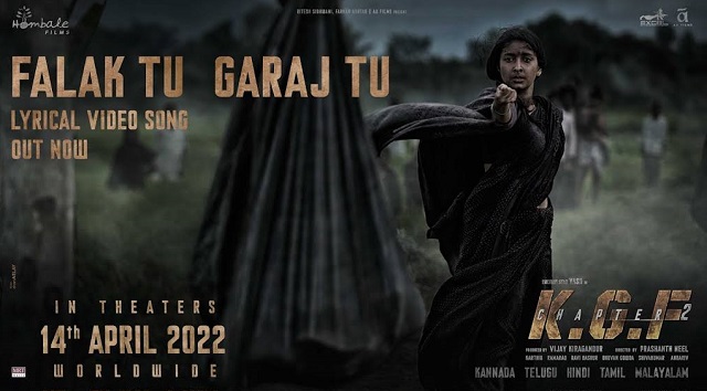 Falak Tu Garaj Tu Lyrics - Kgf 2