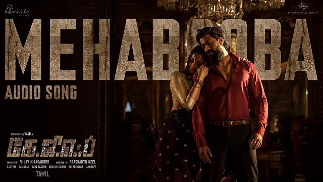 Mehabooba Lyrics - Kgf 2 | Tamil