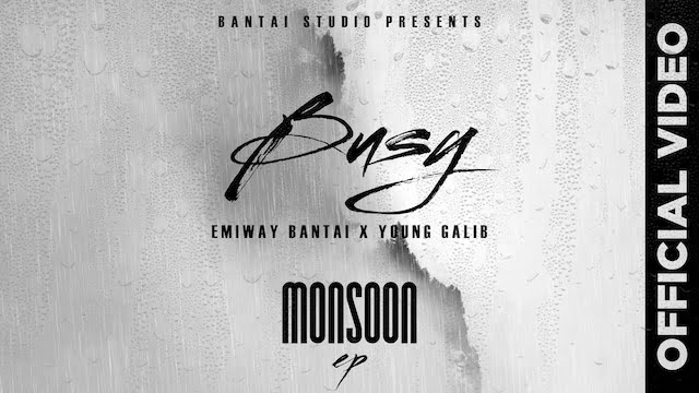 Busy Lyrics - Emiway Bantai