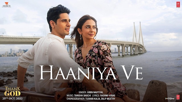 Haaniya Ve Lyrics (Thank God) - Jubin Nautiyal