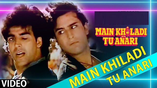 Main Khiladi Tu Anari Lyrics - Abhijeet | Udit Narayan