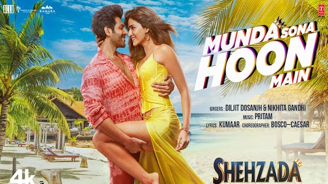 Munda Sona Hoon Main Lyrics (Shehzada) - Diljit Dosanjh