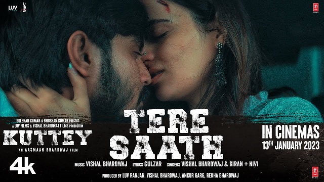 Tere Saath Lyrics (Kuttey) - Vishal Bhardwaj