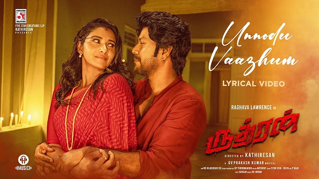 Unnodu Vaazhum Lyrics (Rudhran) - Sid Sriram