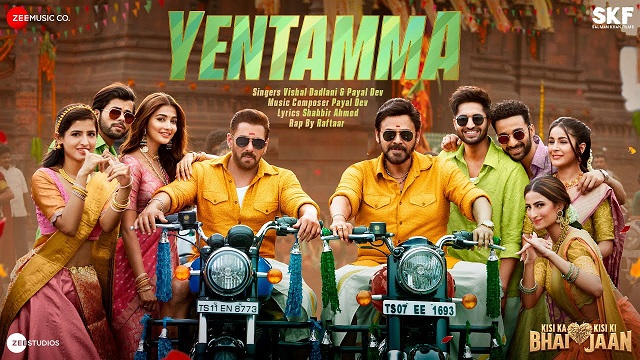 Yentamma Lyrics (Kisi Ka Bhai Kisi Ki Jaan) – Vishal Dadlani