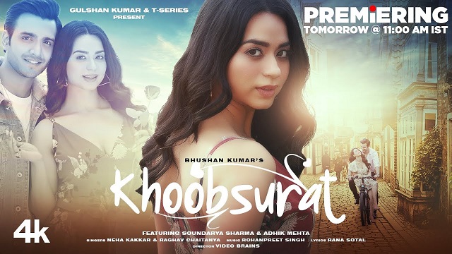 Khoobsurat Lyrics - Neha Kakkar | Raghav Chaitanya