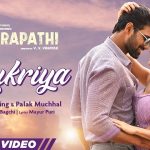 Shukriya Lyrics (Chatrapathi) - Palak Muchhal