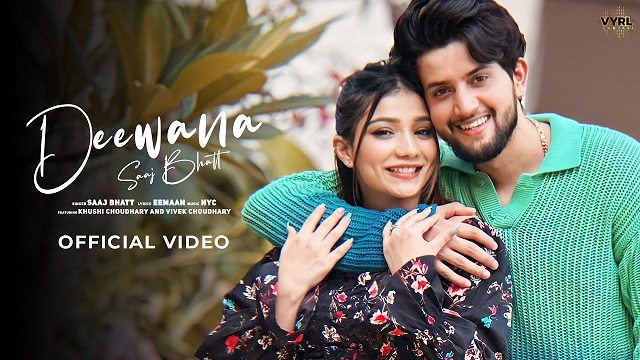 Deewana Lyrics - Saaj Bhatt | Khushi & Vivek