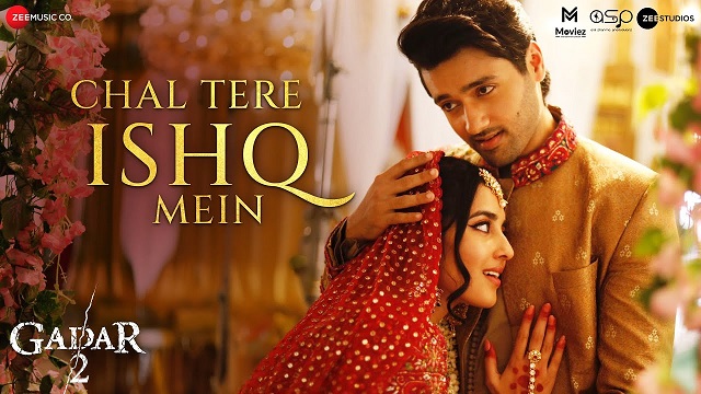 Chal Tere Ishq Mein Lyrics In Hindi - Gadar 2