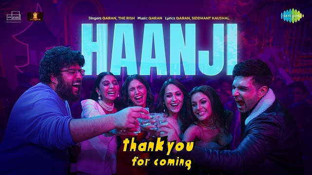 Haanji Lyrics In Hindi - Thank You For Coming