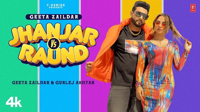 Jhanjar Vs Raund Lyrics Geeta Zaildar | Gurlez Akhtar
