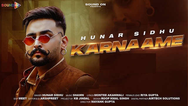 Karnaame Lyrics Hunar sidhu