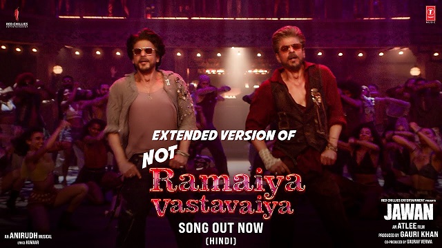 Not Ramaiya Vastavaiya Extended Version Lyrics  - Jawan