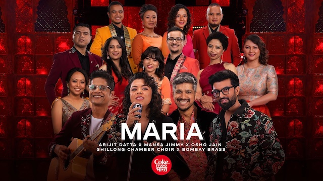Maria Lyrics (Coke Studio) - Arijit Datta