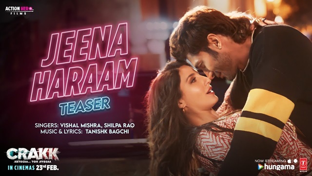 Jeena Haraam Lyrics In Hindi - Crakk