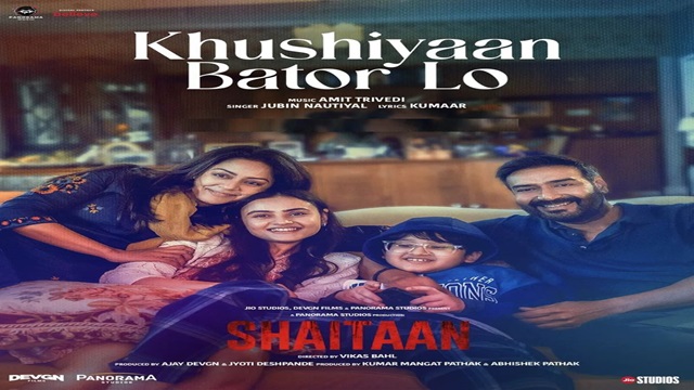 Khushiyaan Bator Lo Lyrics In Hindi - Shaitaan