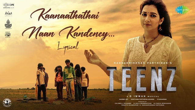 Kaanaathathai Naan Kandeney Lyrics (Teenz) - Shreya Ghoshal