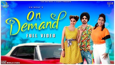 On Demand Lyrics Shinda | Afsana Khan